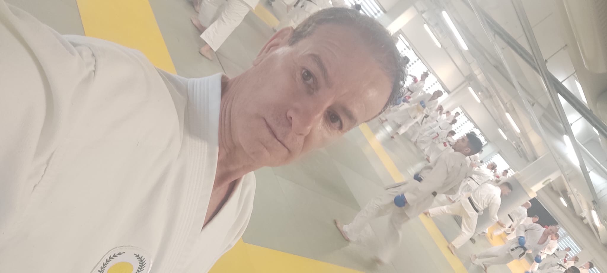 Shotokan-karateharjoituksia Helsingissä